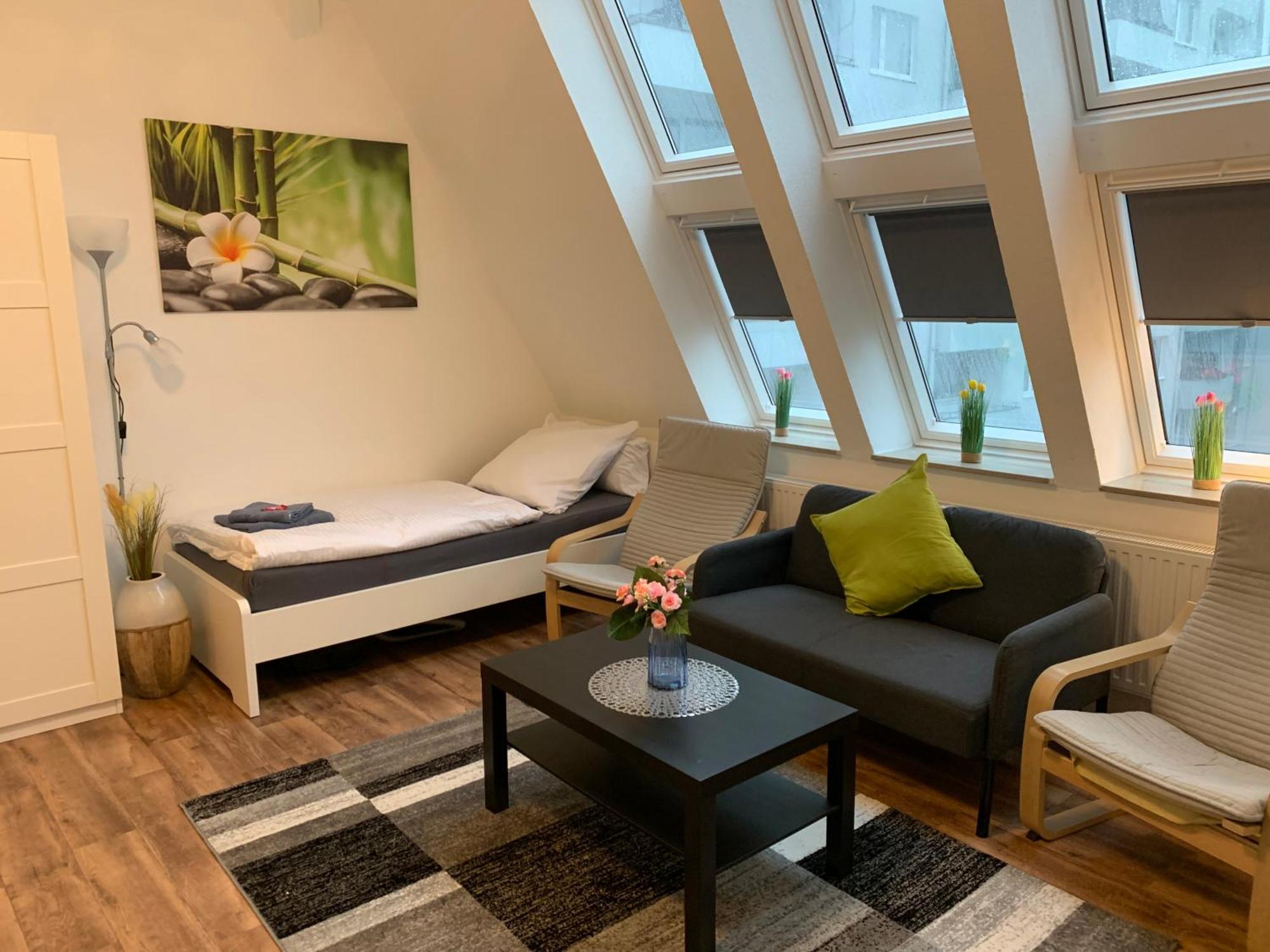 Cityapartment Platinum-Zentrum Mit Parkplatz Билефельд Экстерьер фото