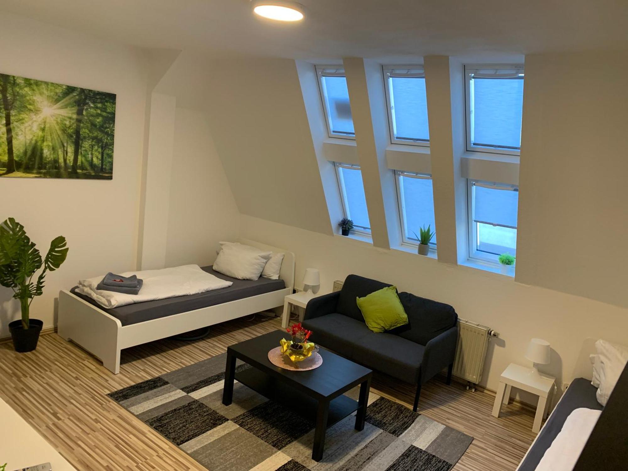 Cityapartment Platinum-Zentrum Mit Parkplatz Билефельд Экстерьер фото