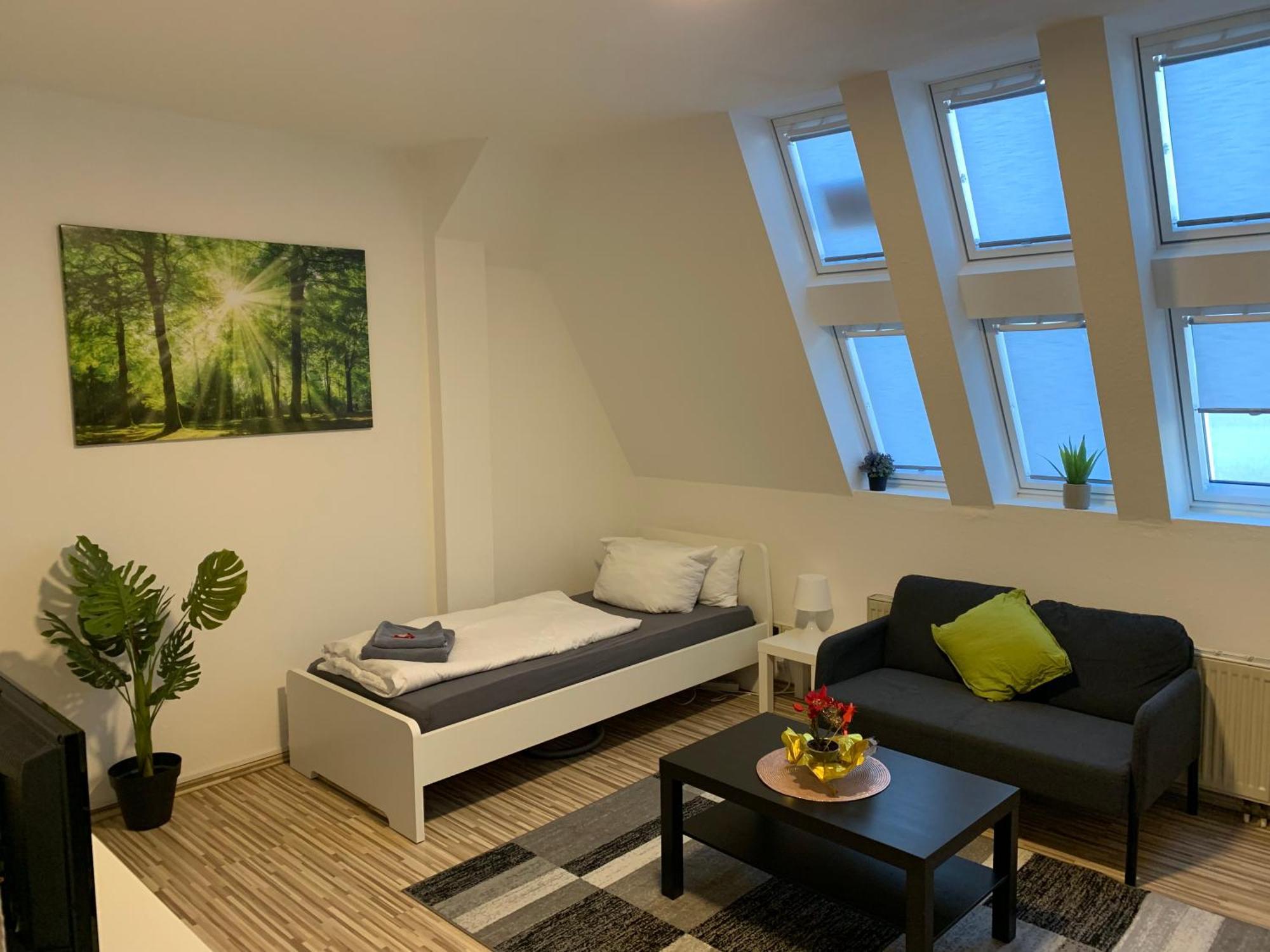 Cityapartment Platinum-Zentrum Mit Parkplatz Билефельд Экстерьер фото