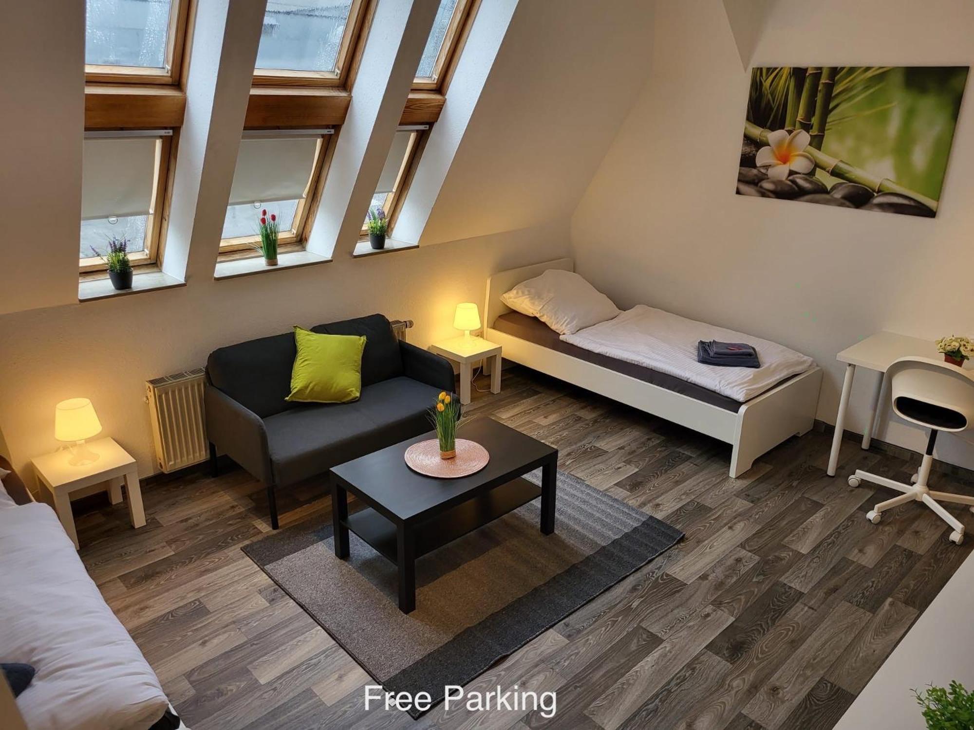 Cityapartment Platinum-Zentrum Mit Parkplatz Билефельд Экстерьер фото